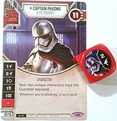 Captain Phasma - Elite Trooper (Sold with matching Die)